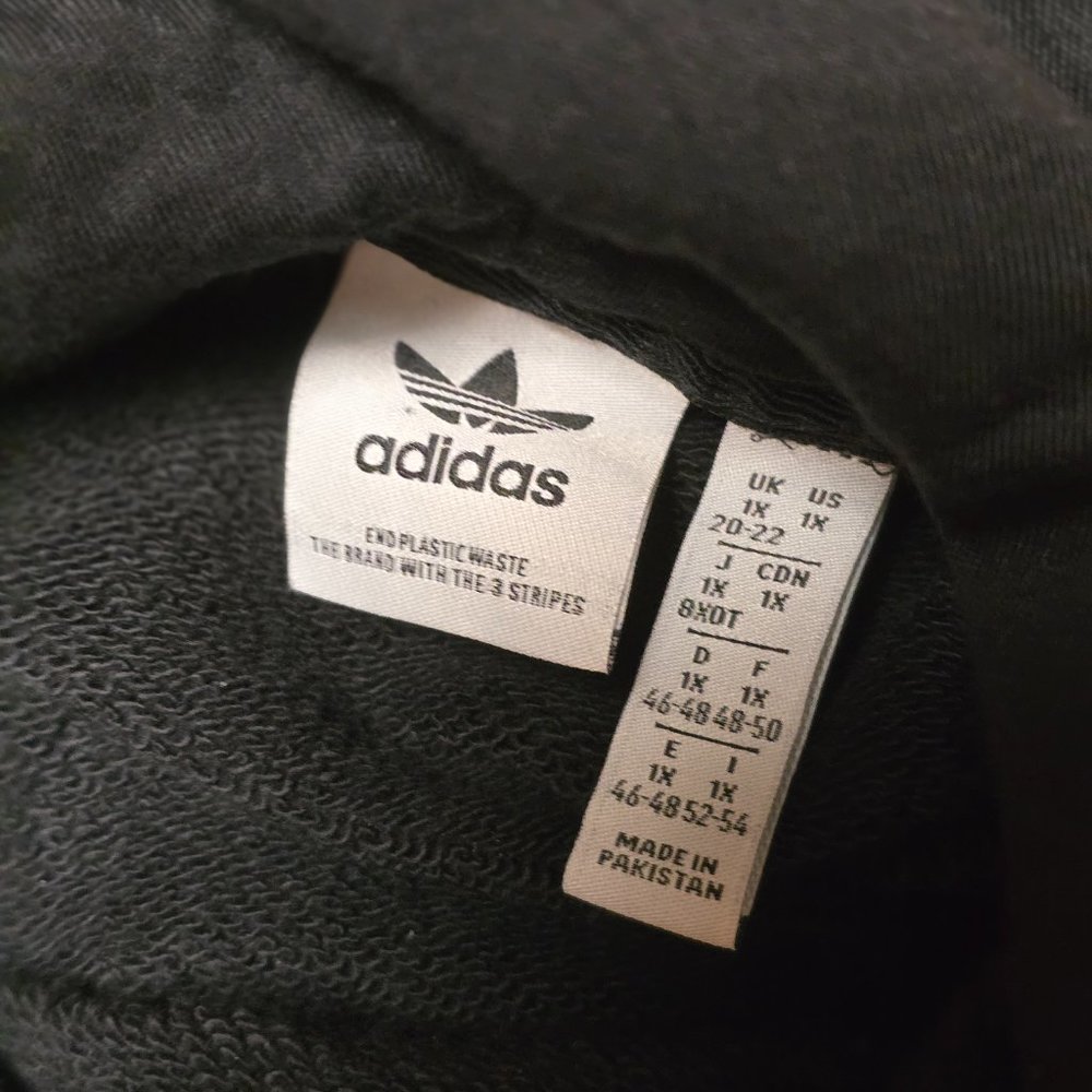 adidas Originals Men's Adicolor Classics Trefoil Hoodie, XL, Black - Picture 4 of 6